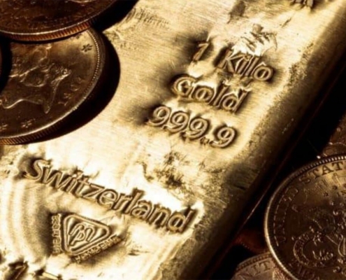 Gold coins and bullion