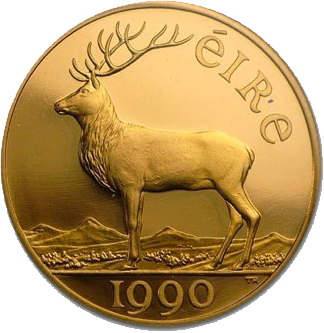 Irish 1/4 oz gold coin